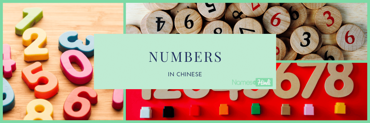 Numbers in CHINESE